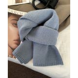 8color 無地 かるふわニットマフラー ふわふわ もこもこ 秋冬 暖かい | RAKUku | 詳細画像8 