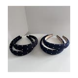 2color ドットカチューシャ カチューシャ 秋冬 大人っぽい 上品 高級感 | RAKUku | 詳細画像3 