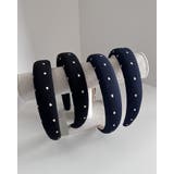 2color ドットカチューシャ カチューシャ 秋冬 大人っぽい 上品 高級感 | RAKUku | 詳細画像4 