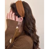 ブラウン | 5color 幅広カチューシャ ヘアバンド | RAKUku