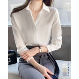 ブラウス オフィス カジュアル | RAKUku | 詳細画像1 