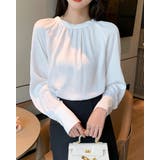 ホワイト | オフィスカジュアル ブラウス レーディス | RAKUku