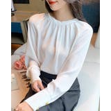 オフィスカジュアル ブラウス レーディス | RAKUku | 詳細画像2 