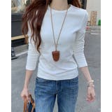 アイボリー | 長袖Tシャツ レーディス ロングT | RAKUku