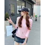 ライトピンク | 長袖Tシャツ レーディス ロングT | RAKUku