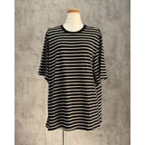 ブラック | ボーダーTシャツ レーディス 半袖 | RAKUku