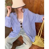 薄手 フード付きシャツ 長袖 チェック柄 紫外線対策 冷房対策 羽織 | RAKUku | 詳細画像13 