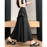 アシメントリースカート ドレープデザイン | RAKUku | 詳細画像3 