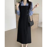 スクエアカラーサイドボタン ワンピース ワンピー | RAKUku | 詳細画像8 