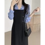 スクエアカラーサイドボタン ワンピース ワンピー | RAKUku | 詳細画像11 