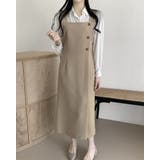 スクエアカラーサイドボタン ワンピース ワンピー | RAKUku | 詳細画像6 