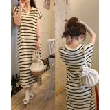 ボーダーサマーニット ワンピース ロングワンピース | RAKUku | 詳細画像7 