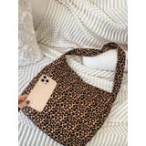 ヒョウ柄 トートバッグ ショルダーバッグ | RAKUku | 詳細画像13 