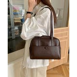 ダークブラウン | ショルダーバッグ レーディス スクェア | RAKUku