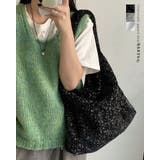 スパンコール トートバッグ ショルダーバッグ | RAKUku | 詳細画像1 