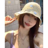 日焼け対策 バケットハット 麦わら帽子 | RAKUku | 詳細画像1 