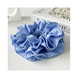 ネイビーブルー | シュシュ 夏 ヘアゴム | RAKUku