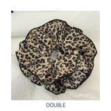 ダブル | シュシュ レオパード ヒョウ柄 | RAKUku