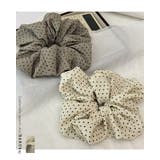 シュシュ ドット柄 夏 | RAKUku | 詳細画像1 