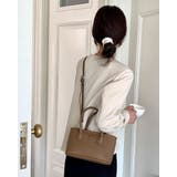 ボタンスクエアレザーミニトートバッグ レーディス バッグ | RAKUku | 詳細画像2 