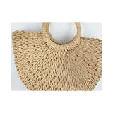 ストローラウンドかごバッグ 手編み | RAKUku | 詳細画像3 