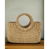 ストロースクエアかごバッグ 手編み | RAKUku | 詳細画像2 