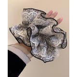 アイボリー | レースアソートフリルシュシュ レトロ | RAKUku