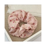 ピンク | フラワーシュシュ 花柄 小花柄 | RAKUku