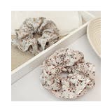 フラワーシュシュ 花柄 小花柄 | RAKUku | 詳細画像2 