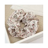 ピンク | フラワーシュシュ 花柄 小花柄 | RAKUku