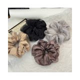 シースルーレイヤードシュシュ 高級感 エレガント | RAKUku | 詳細画像2 