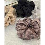 シースルーレイヤードシュシュ 高級感 エレガント | RAKUku | 詳細画像3 