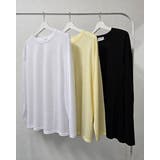 【3color】 とろみオーバーサイズ シアーロングTシャツ | RAKUku | 詳細画像4