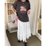 【3color】ぶどうアートプリント オーバーサイズTシャツ 半袖 | RAKUku | 詳細画像6 