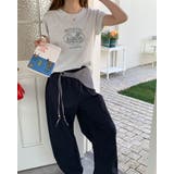 【3color】ROMANTIC ロゴプリントTシャツ ガーリー フルーツ | RAKUku | 詳細画像10