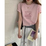 【3color】ROMANTIC ロゴプリントTシャツ ガーリー フルーツ | RAKUku | 詳細画像2