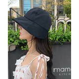 ブラック | 【4color】UVカット ワイヤー入り つば広バケットハット | RAKUku