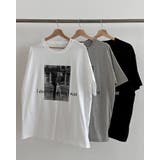 プリントTシャツ 半袖 モノクロ | RAKUku | 詳細画像11