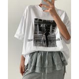 プリントTシャツ 半袖 モノクロ | RAKUku | 詳細画像4