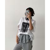 プリントTシャツ 半袖 モノクロ | RAKUku | 詳細画像6