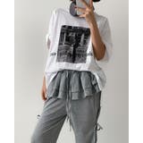 プリントTシャツ 半袖 モノクロ | RAKUku | 詳細画像7