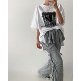 プリントTシャツ 半袖 モノクロ | RAKUku | 詳細画像8