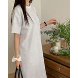 ゆったりワンピース ロング丈 半袖 | RAKUku | 詳細画像19 