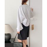 スウェットロゴ 刺繍 ロンT | RAKUku | 詳細画像14 