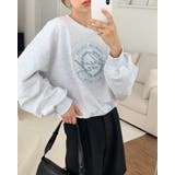 スウェットロゴ 刺繍 ロンT | RAKUku | 詳細画像5 