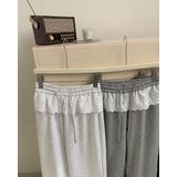 レース付き スウェットパンツ レーディス 韓国ファッション ウエストゴム | RAKUku | 詳細画像11