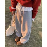 レース付き スウェットパンツ レーディス 韓国ファッション ウエストゴム | RAKUku | 詳細画像8