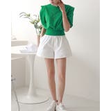 パフスリーブ カットソー 半袖 | RAKUku | 詳細画像6 