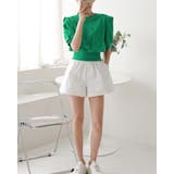 パフスリーブ カットソー 半袖 | RAKUku | 詳細画像9 