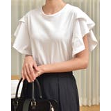 フリルスリーブ 半袖 Tシャツ | RAKUku | 詳細画像2